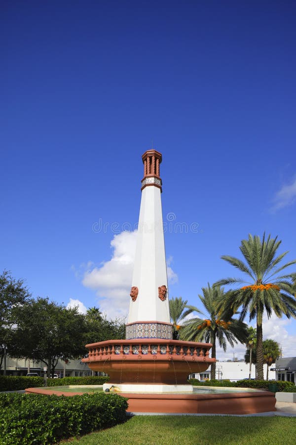Normandy Isle Monument stock photo. Image of blue, florida 78433896