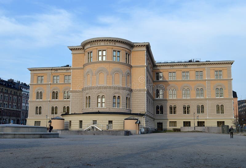 Väla skola, Väla School (Skansen) Stockholm, Sweden Stock Photo - Alamy