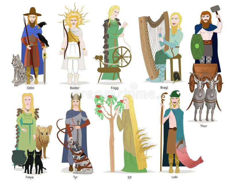 Norse Gods Stock Illustrations – 318 Norse Gods Stock Illustrations,  Vectors & Clipart - Dreamstime