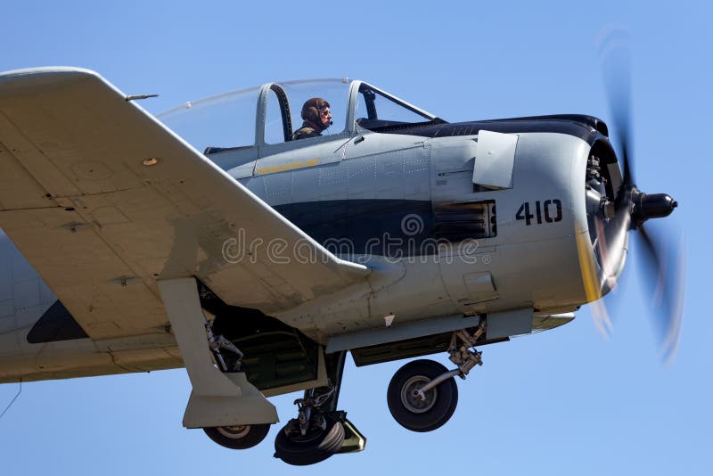 North American Aviation T-28D Trojan Aircraft VH-CIA Wearing Lao People`s  Liberation Army Air Force Markings Takes Off from Tyabb Editorial  Photography - Image of takes, aviation: 161952017