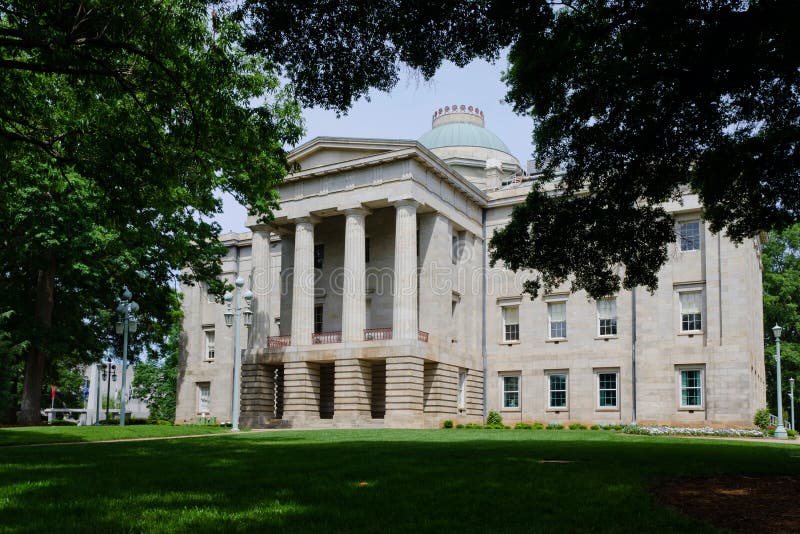 North Carolina historic state Capitol royalty free stock photos