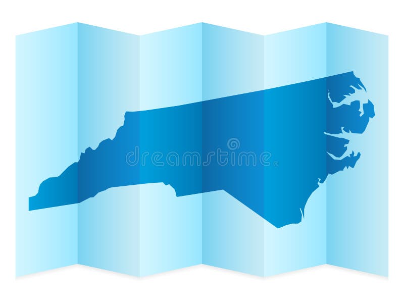 North Carolina Map Stock Illustrations 5174 North Carolina Map Stock