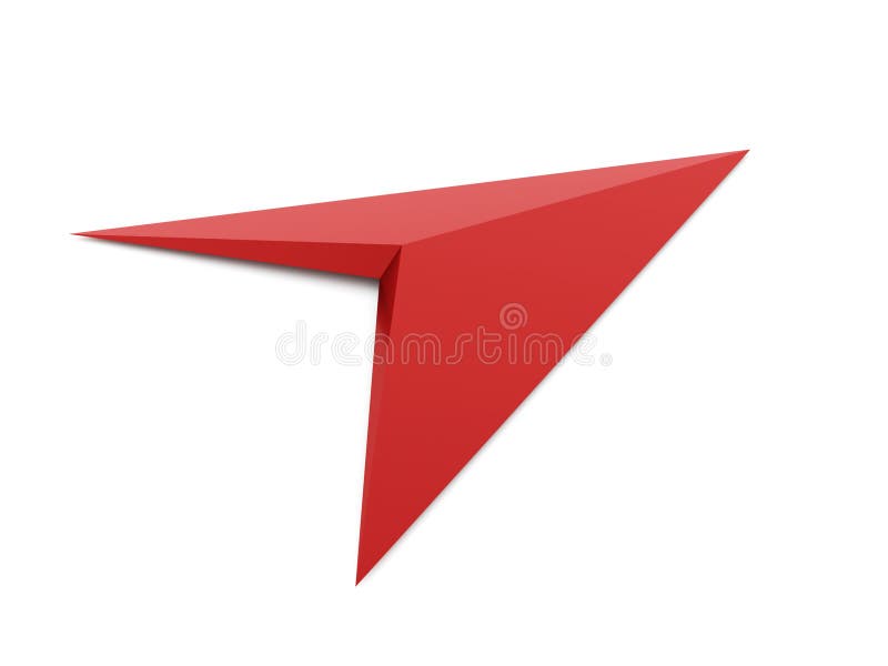 North Direction Compass Icon on White Background Stock Illustration