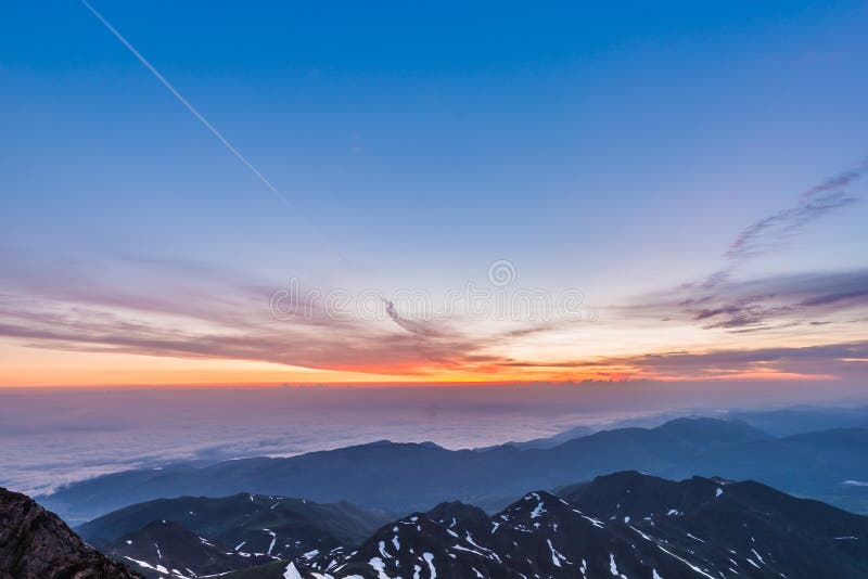 North eastern viewpoint of Pic du Midi, France. North eastern viewpoint of Pic du Midi de Bigorre, Hautes Pyrenees, France royalty free stock image North eastern viewpoint of Pic du Midi, France. North eastern viewpoint of Pic du Midi de Bigorre, Hautes Pyrenees, France royalty free stock image
