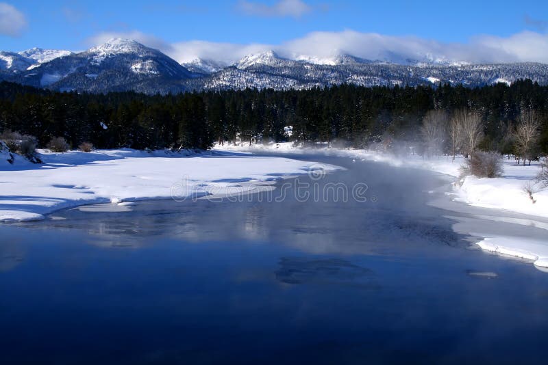 North- Forkwinter lizenzfreie stockfotografie North- Forkwinter lizenzfreie stockfotografie