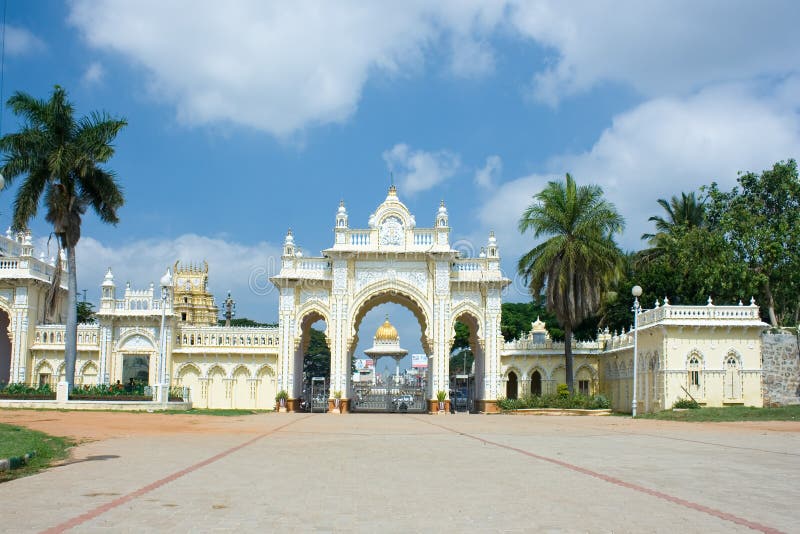 North gate of Mysore Maharajah s palace