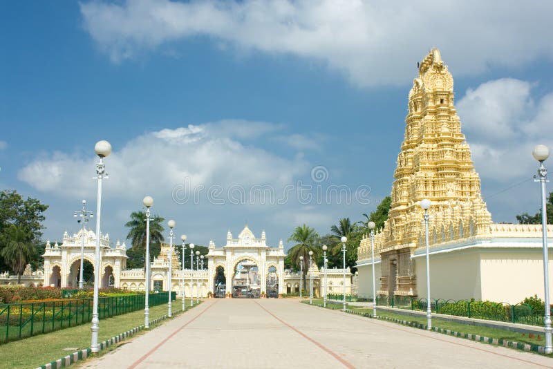 North gate of Mysore Maharajah s palace