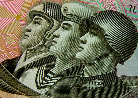 North Korea soldiers stock image. Image of currency, communist - 19991023