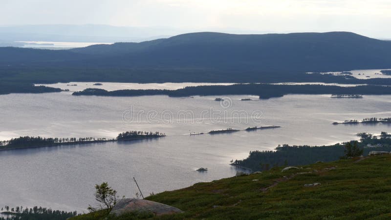 North of Sweden, mountains in Arjeplog lapland