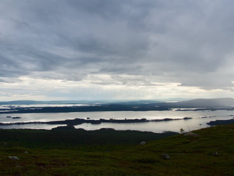 North of Sweden, mountains in Arjeplog lapland