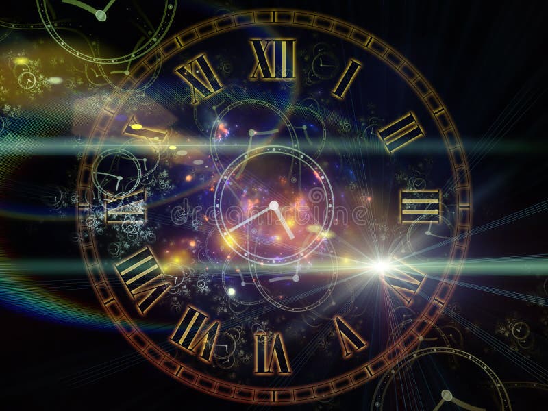 North of Temporal Realm stock illustration