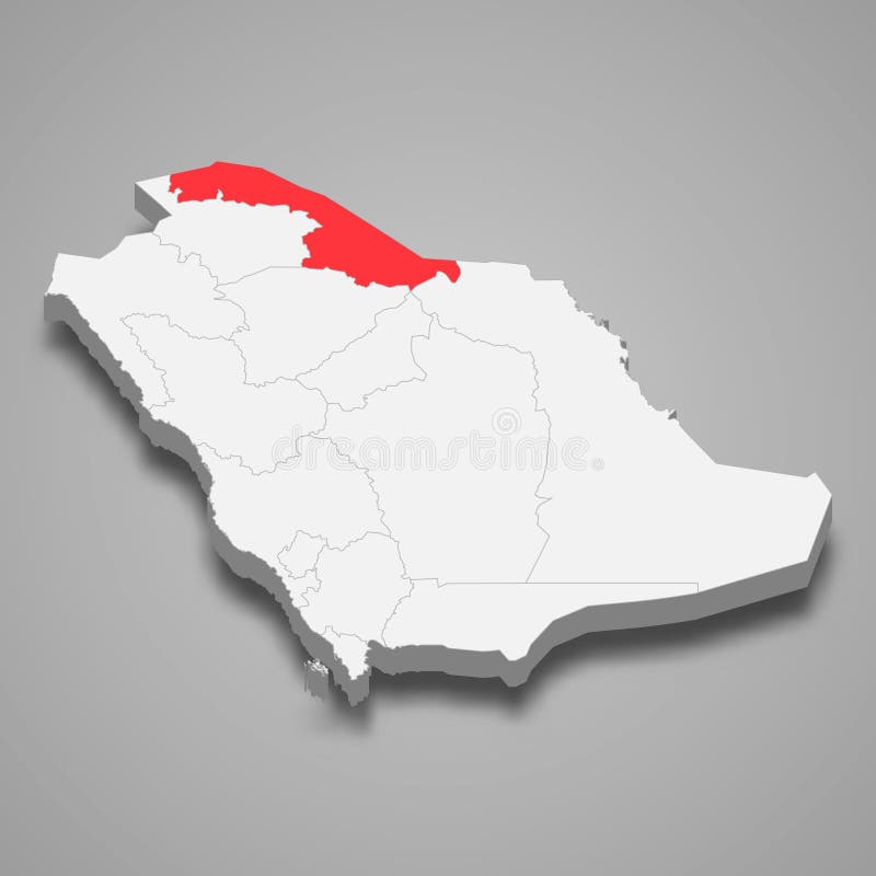 Saudi borders. North borders. Saudi Arabia Map 3d PNG FHD. Border region