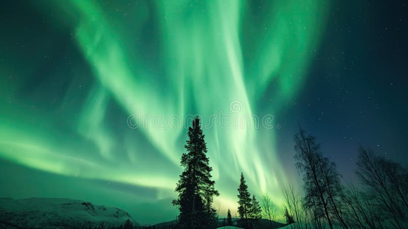 Northern Lights Aurora stock image. Image of pink, star - 304241363