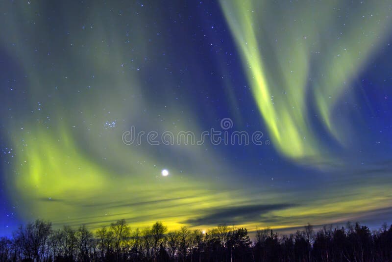Northern Lights (Aurora borealis) stock images Northern Lights (Aurora borealis) stock images