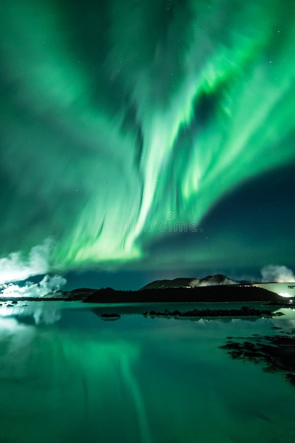 Butterfly northern lights stock photo. Image of mystery 41907074