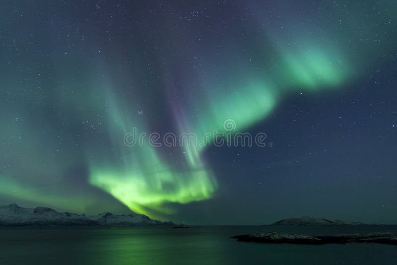 Northern Lights royalty free stock images Northern Lights royalty free stock images