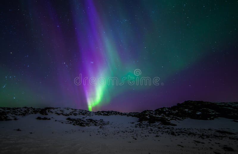 Northern Lights stock image