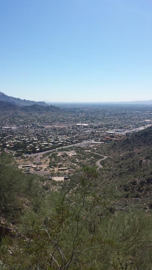 Northern Mountain Park, Phoenix, AZ Stock Image Image of america