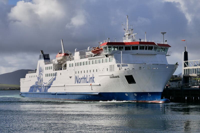 Northlink Orkney ferry Hamnavoe arkivbilder Northlink Orkney ferry Hamnavoe arkivbilder