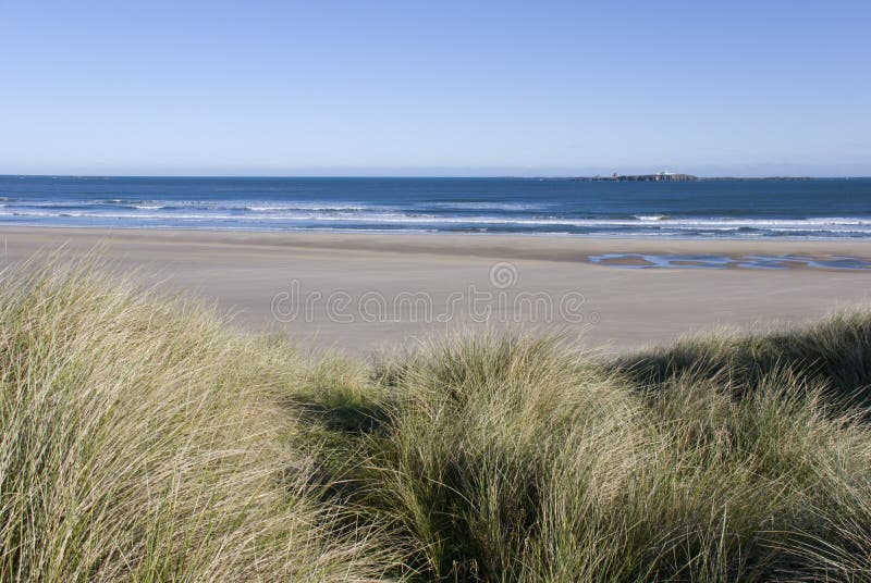 Northumberland coast - Much of the area is unpopulated, tranquil, with mile-after-mile of sandy beaches, quiet country lanes and an unequalled sense of freedom.