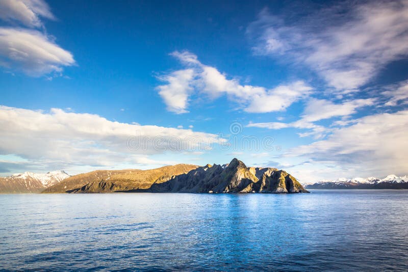 Noruega do norte perto de Alta imagem de stock Noruega do norte perto de Alta imagem de stock