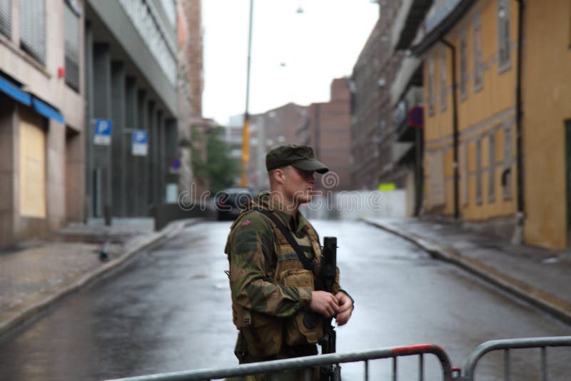 Norway after attacks editorial stock image. Image of attack - 20447489