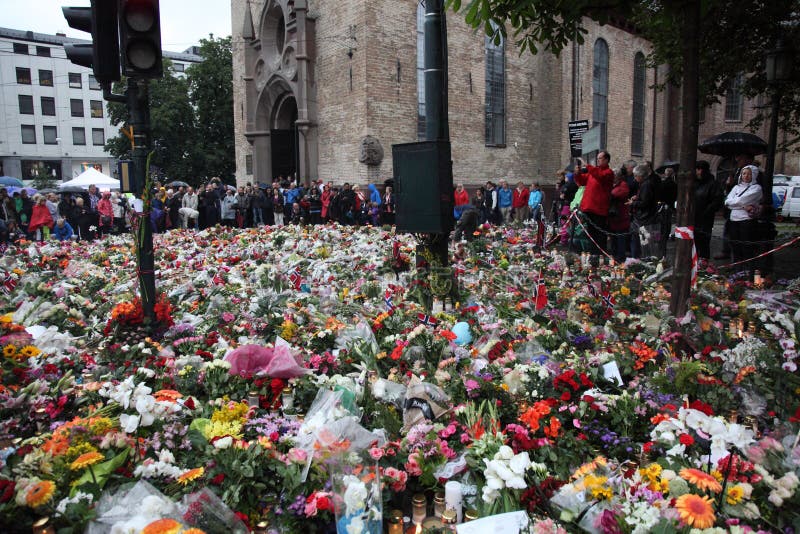 Terrorist Attack in Oslo, Norway Editorial Stock Photo - Image of