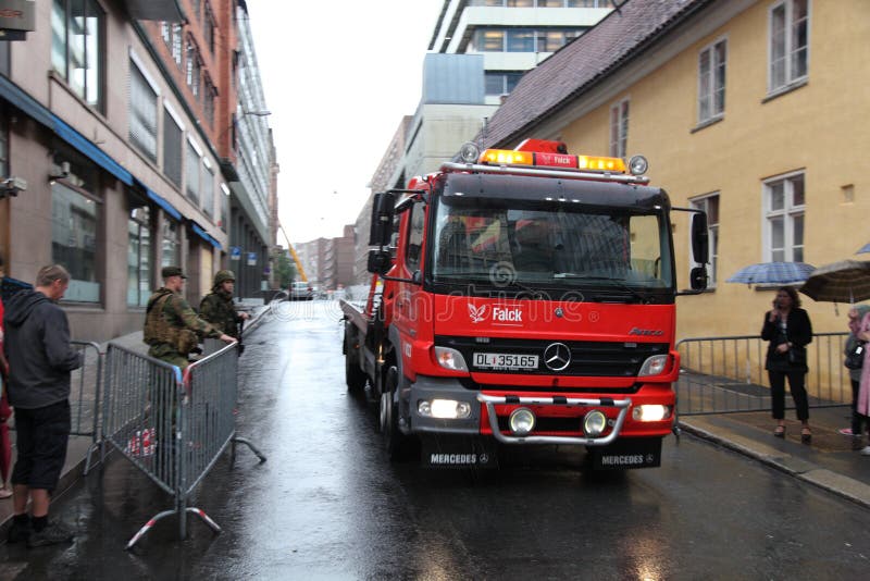 Norway after attacks editorial stock image. Image of scene - 20451394