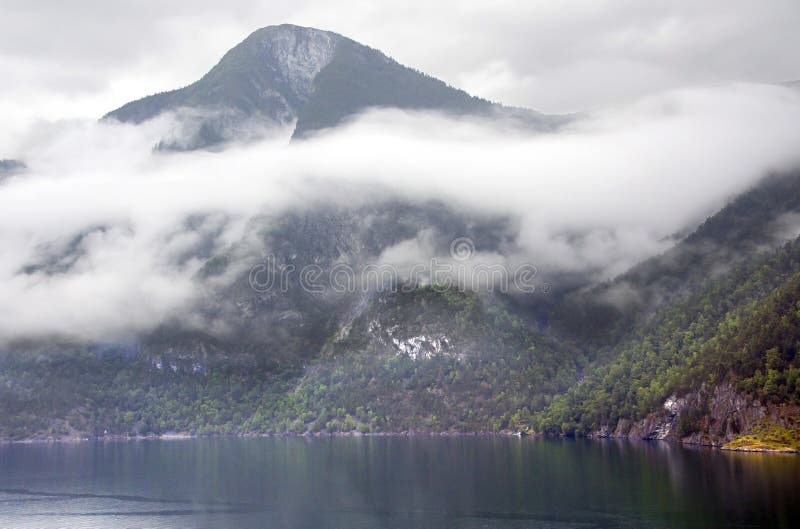 Norway. The Geiranger fjord.