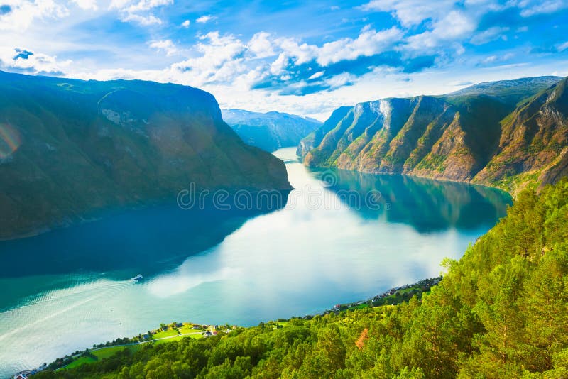 Norway Nature Fjord Sognefjord