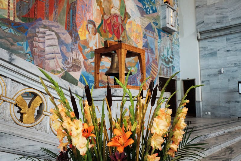 Norway. Oslo City Hall. the Interior of the Town Hall. September 18