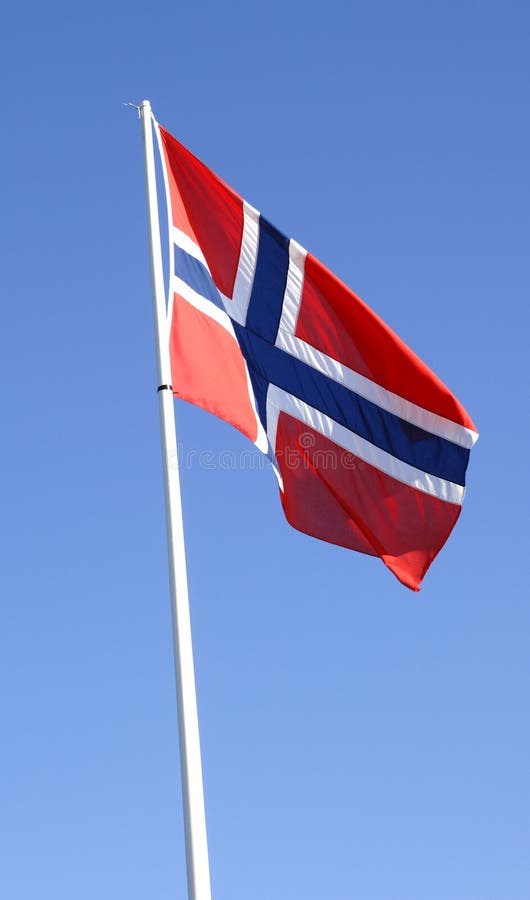 Norwegian flag stock photo. Image of together, national 5707714