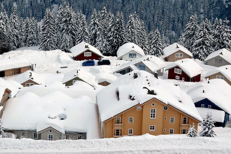 Flaine je najväčšie letovisko v jednom z svety najväčší výťah-prepojené lyžiarske oblasti, Grand Masívu (Alpes, Francúzsko) nový nórsky chaty sú rozkošný.