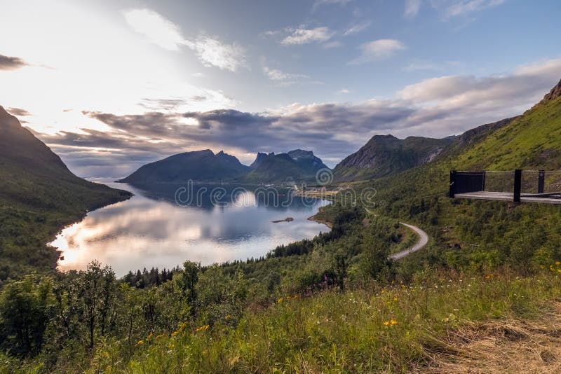 Norwegische Naturlandschaft lizenzfreie stockfotos Norwegische Naturlandschaft lizenzfreie stockfotos