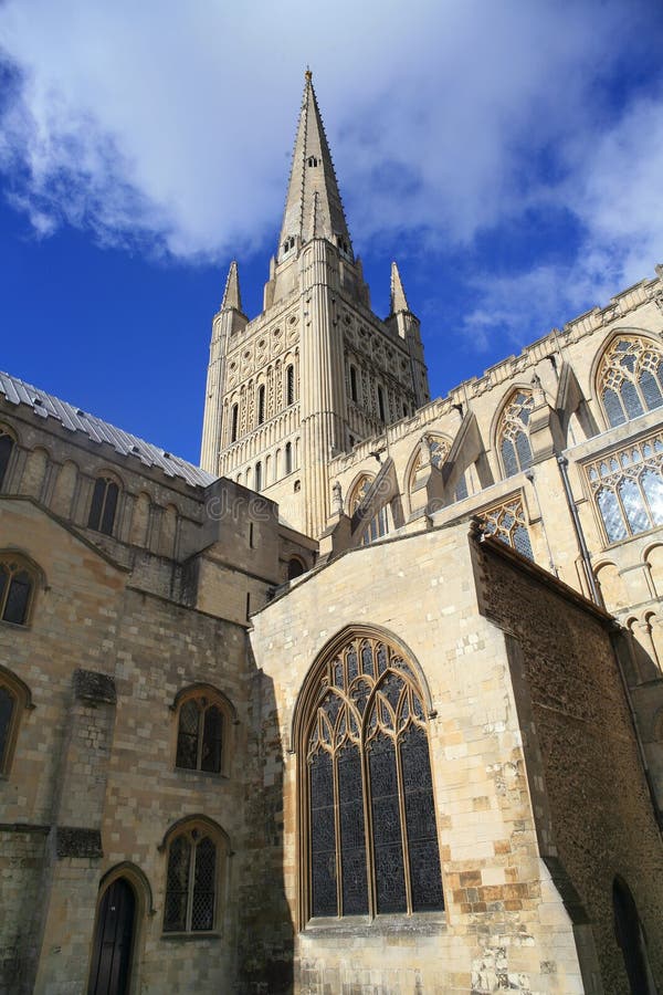 Norwich Cathedral royalty free stock image