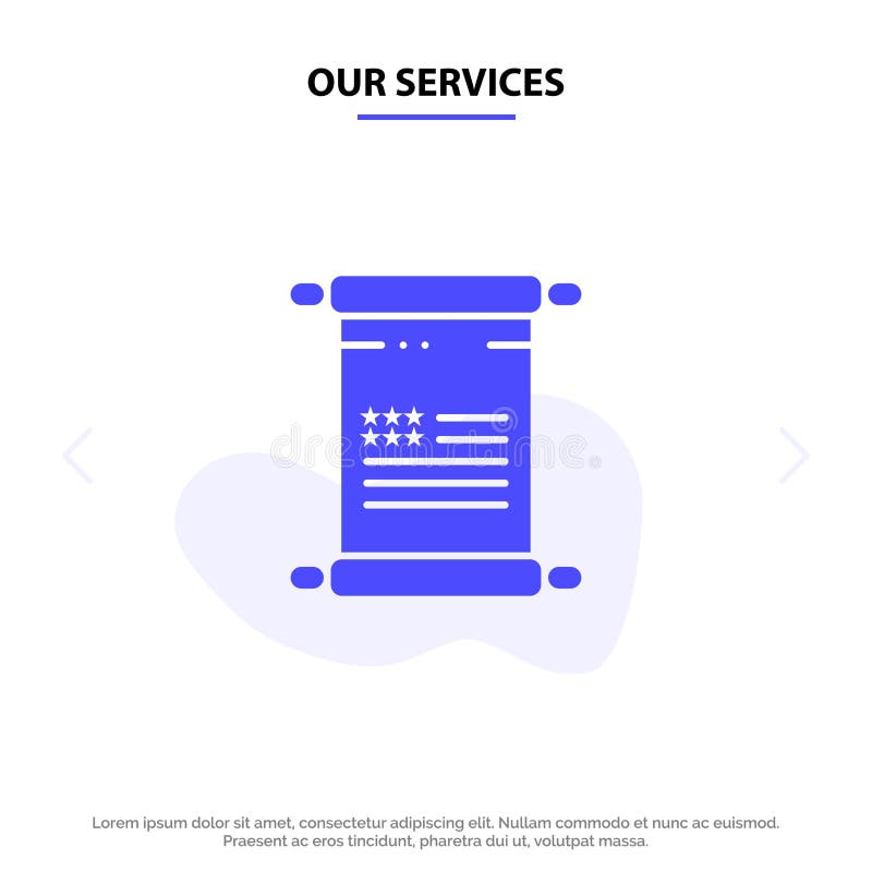 Nos services font défiler, texte, Américain, calibre solide de carte de Web d'icône de Glyph des Etats-Unis illustration de vecteur Nos services font défiler, texte, Américain, calibre solide de carte de Web d'icône de Glyph des Etats-Unis illustration de vecteur