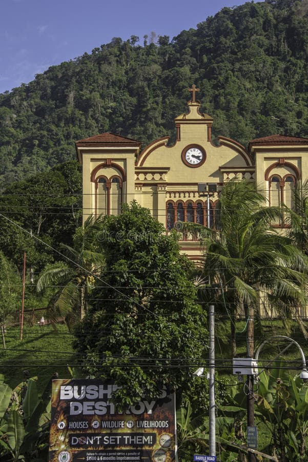 Nossa senhora de Lourdes Catholic Church em Maraval, Trinidad imagem de stock Nossa senhora de Lourdes Catholic Church em Maraval, Trinidad imagem de stock