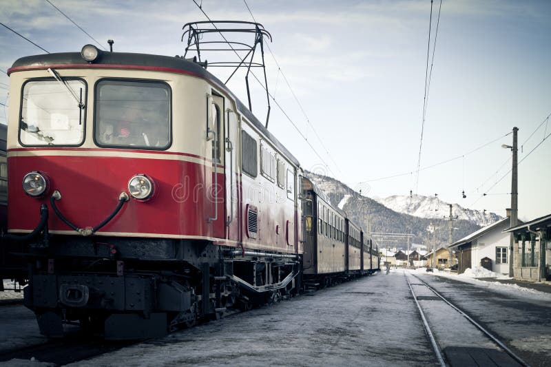 Nostalgy τραίνο στοκ εικόνα