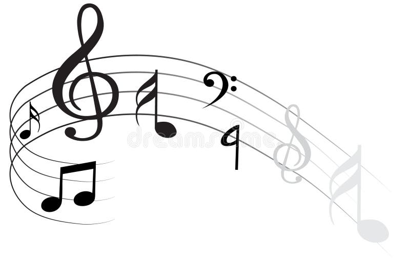 Nota Musical ilustração do vetor