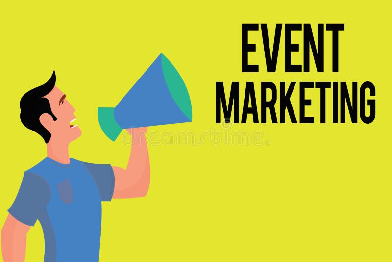 Nota de la escritura que muestra marketing de eventos La exhibición de la foto del negocio describe el proceso de desarrollar la ilustración del vector Nota de la escritura que muestra marketing de eventos La exhibición de la foto del negocio describe el proceso de desarrollar la ilustración del vector