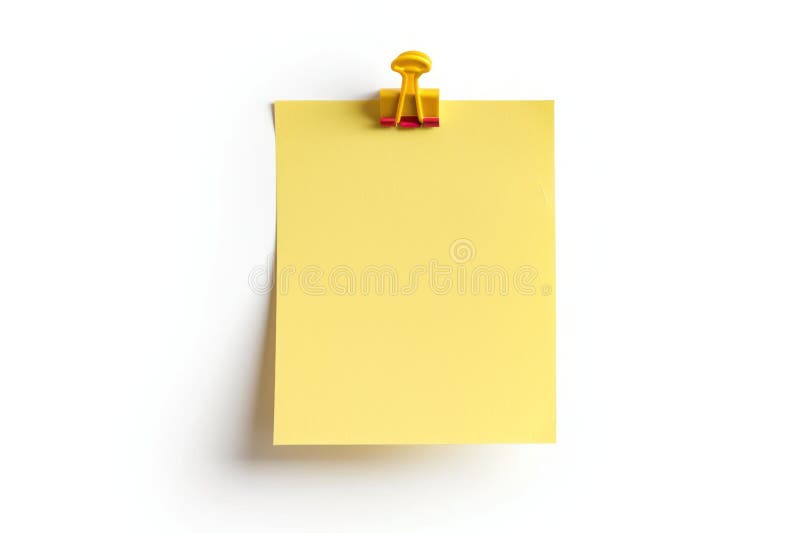 Enhance your organization and labeling with a practical yellow Post-It Note featuring a convenient rubber stamp. AI generated. Enhance your organization and labeling with a practical yellow Post-It Note featuring a convenient rubber stamp. AI generated