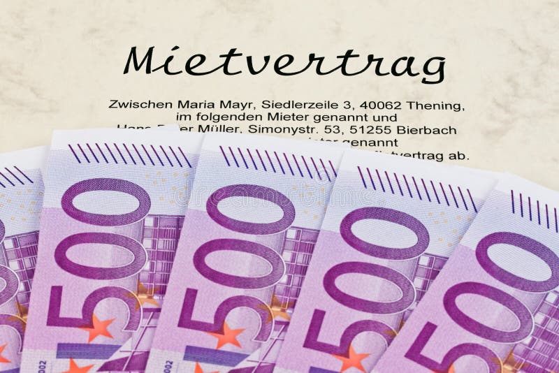 Notas y arriendo euro fotografía de archivo libre de regalías Notas y arriendo euro fotografía de archivo libre de regalías