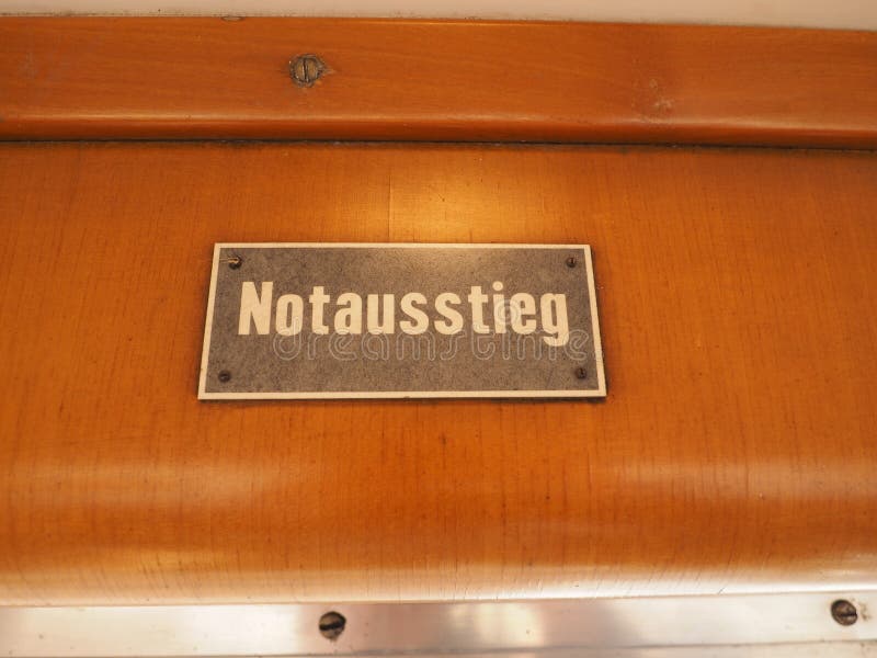 notausstieg-emergency-exit-sign-stock-image-image-of-sign