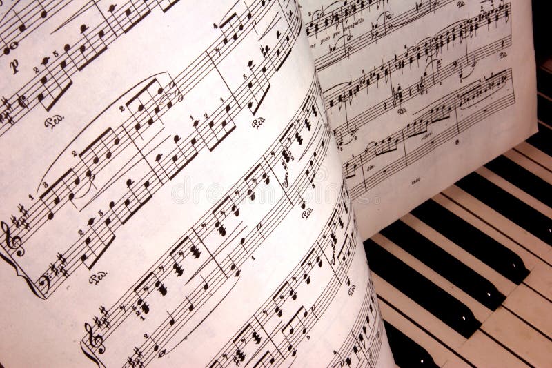 Note di musica immagini stock libere da diritti Note di musica immagini stock libere da diritti