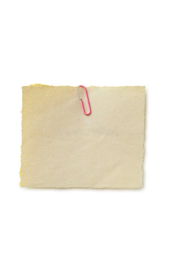 Note paper stock photography