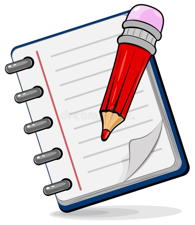 Notebook vector illustration