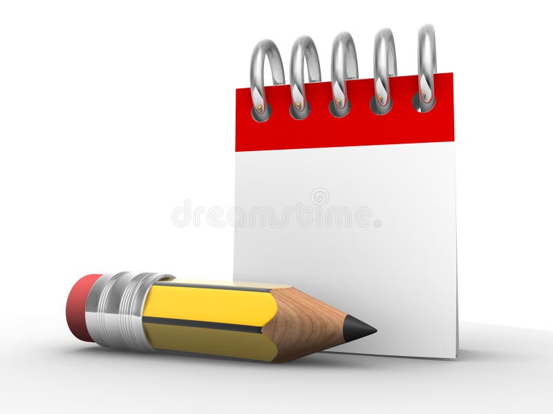Notebook vector illustration