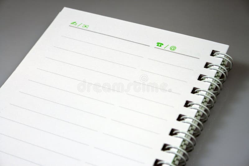 Notebook royalty free stock photo
