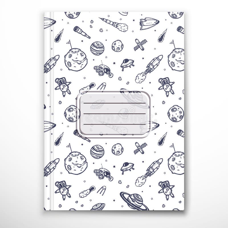 DIY Notebook cover design pattern, Easy front cover pattern drawing, Doodle Art