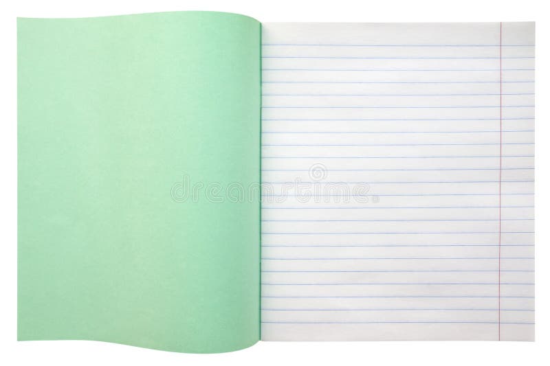 Notebook with lines